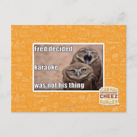 Fred besliste briefkaart (Voorkant)