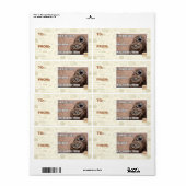 Fred besloot etiket (Full Sheet)