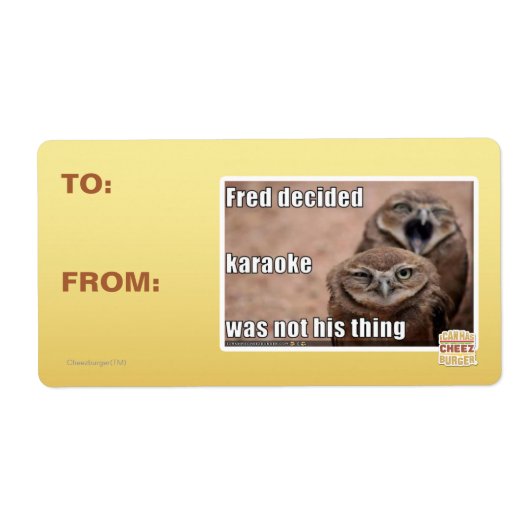 Fred besloot etiket (Voorkant)