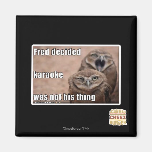 Fred besloot magneet (Voorkant)