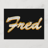 Fred Bling Briefkaart (Voorkant)
