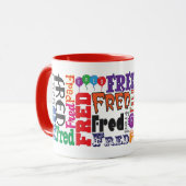 Fred Coffee-Mok Mok (Voorkant links)