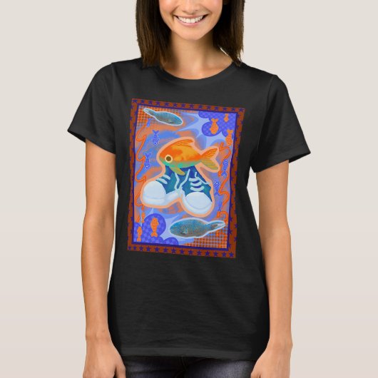 Fred De Vis Grafiek T-shirt (Voorkant)