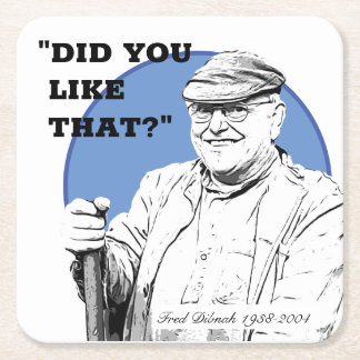 Fred Dibnah Beer Mats/Onderzetters Kartonnen Onderzetters