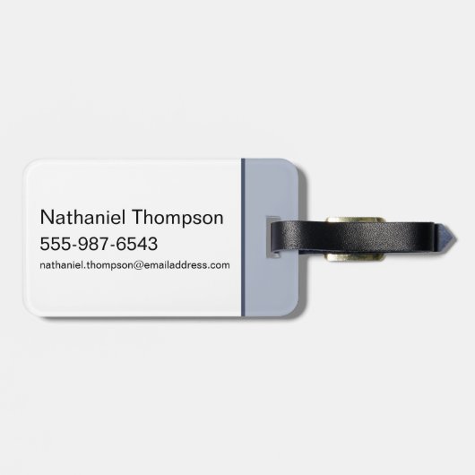 Fred en George bij Weasley's Wizard Wheezes Bagagelabel (Achterkant horizontaal)