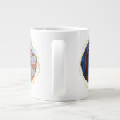 Fred en George bij Weasley's Wizard Wheezes Grote Koffiekop (Achterkant)