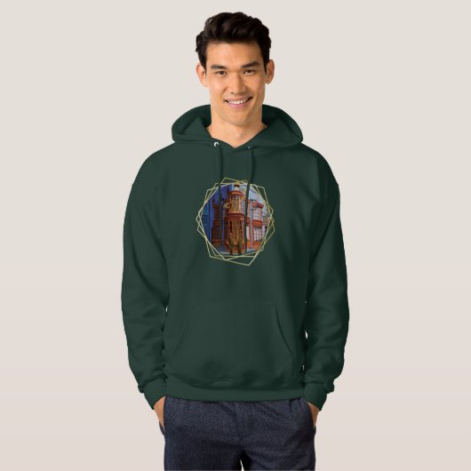 Fred en George bij Weasley's Wizard Wheezes Hoodie (Voorkant volledig)