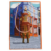 Fred en George bij Weasley's Wizard Wheezes Medium Cadeauzakje (Voorkant)