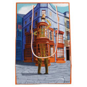 Fred en George bij Weasley's Wizard Wheezes Medium Cadeauzakje (Achterkant)