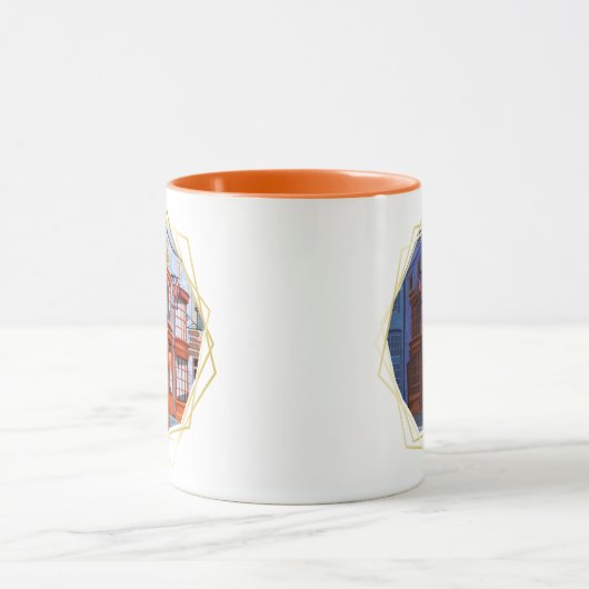 Fred en George bij Weasley's Wizard Wheezes Mok (Midden)