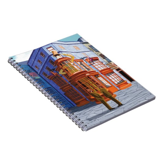 Fred en George bij Weasley's Wizard Wheezes Notitieboek (Rechterzijde)