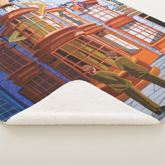 Fred en George bij Weasley's Wizard Wheezes Sherpa Deken (3/4)