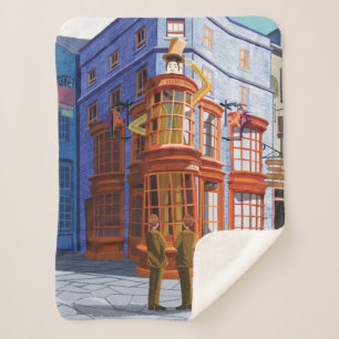 Fred en George bij Weasley's Wizard Wheezes Sherpa Deken