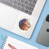 Fred en George bij Weasley's Wizard Wheezes Sticker (Laptop met iPhone)