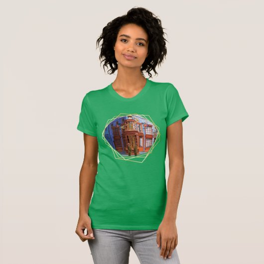 Fred en George bij Weasley's Wizard Wheezes T-shirt (Voorkant volledig)