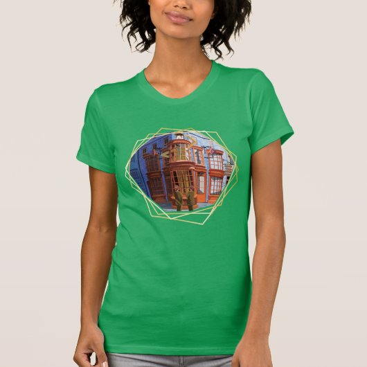 Fred en George bij Weasley's Wizard Wheezes T-shirt (Voorkant)