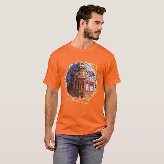 Fred en George bij Weasley's Wizard Wheezes T-shirt (Voorkant volledig)