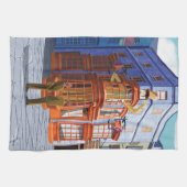 Fred en George bij Weasley's Wizard Wheezes Theedoek (Horizontaal)