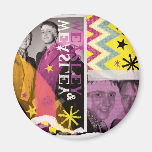 Fred en George Weasley Magneet (Voorkant)