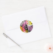 Fred en George Wemel Ronde Sticker (Envelop)