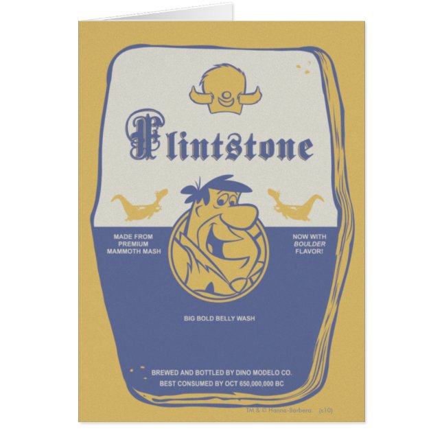 Fred Flintston Big Bold Wash (Voorkant)