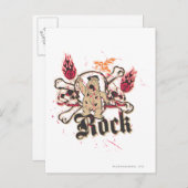 Fred Flintstone Briefkaart (Voorkant / Achterkant)