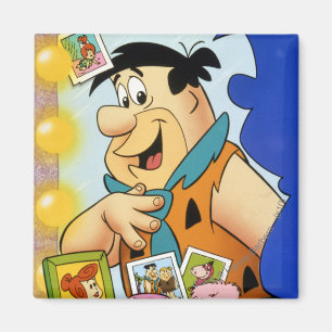 Fred Flintstone Kijk in Mirror Magneet