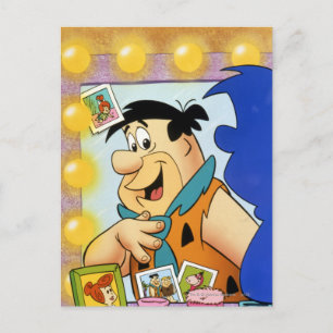 Fred Flintstone Look In Mirror Briefkaart