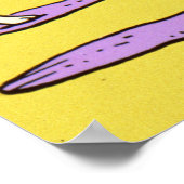 Fred Flintstone Wilma Barney en Betty Fiesta Poster (Hoek)