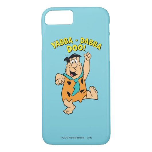 Fred Flintstone Yabba-Dabba Doo! Case-Mate iPhone Case (Achterkant)