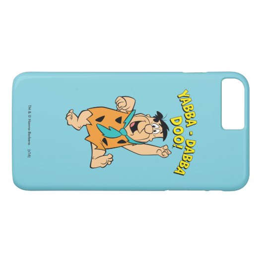 Fred Flintstone Yabba-Dabba Doo! Case-Mate iPhone Case (Achterkant (Horizontaal))