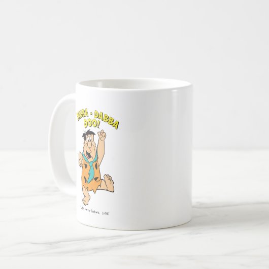 Fred Flintstone Yabba-Dabba Doo! Koffiemok (Voorkant links)
