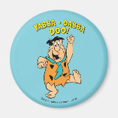 Fred Flintstone Yabba-Dabba Doo! Magneet (Voorkant)