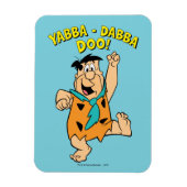 Fred Flintstone Yabba-Dabba Doo! Magneet (Verticaal)