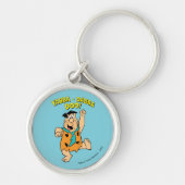 Fred Flintstone Yabba-Dabba Doo! Sleutelhanger (Voorkant)
