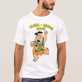 Fred Flintstone Yabba-Dabba Doo! T-shirt (Voorkant)