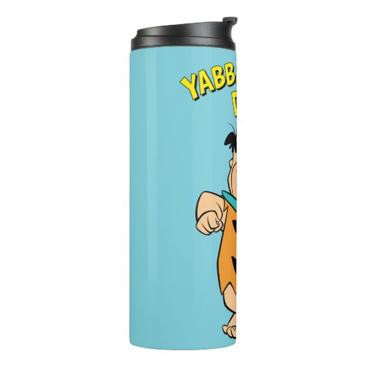 Fred Flintstone Yabba-Dabba Doo! Thermosbeker (Gedraaid links)