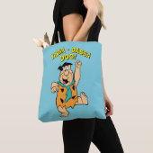 Fred Flintstone Yabba-Dabba Doo! Tote Bag (Dichtbij)