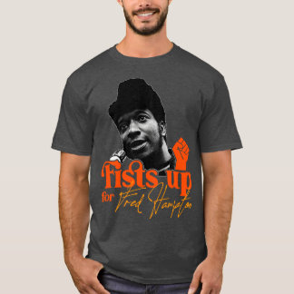 fred hampton doet revolutionair eerbetoon aan blm t-shirt