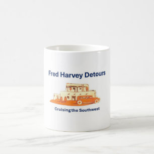 Fred Harvey Herdenkingskoffie Mok