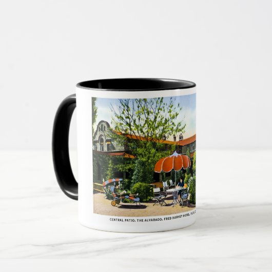 Fred Harvey Hotel, Albuqurque, New Mexico Mok (Voorkant links)