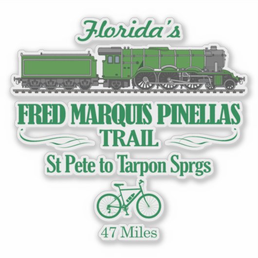 Fred Marquis Pinellas Trail (RT2) Sticker (Voorkant)