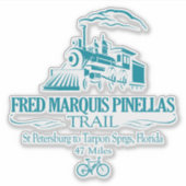 Fred Marquis Pinellas Trail (RT) Sticker (Voorkant)