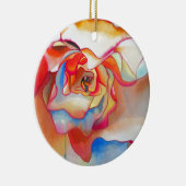 Fred martin begonia waterverf art keramisch ornament (Rechts)