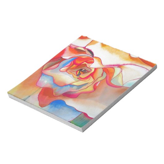 Fred martin begonia waterverf art notitieblok (Linkerzijde)