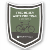 Fred Meijer White Pine Trail Sticker (Voorkant)