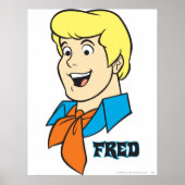Fred Name Graphic Poster (Voorkant)