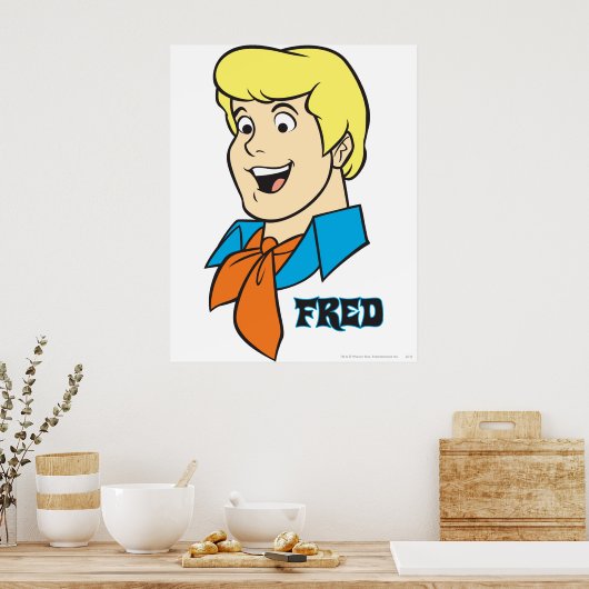Fred Name Graphic Poster (Keuken)