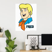 Fred Name Graphic Poster (Thuiskantoor)