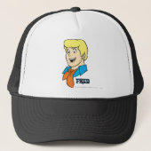 Fred Name Graphic Trucker Pet (Voorkant)